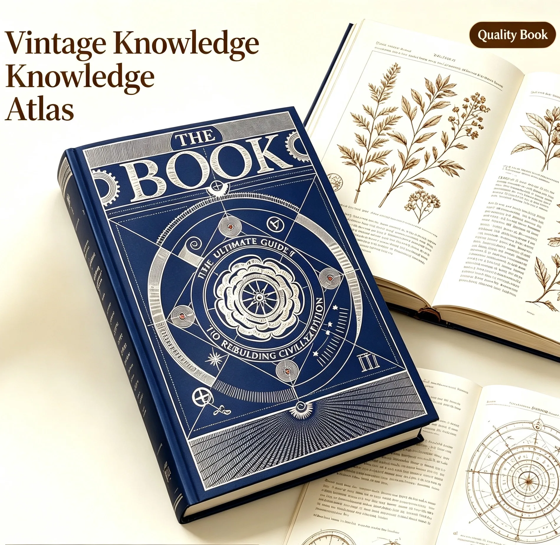 Adult Coloring Book Stress Relief - The Ultimate Guide to Rebuilding Civilization,