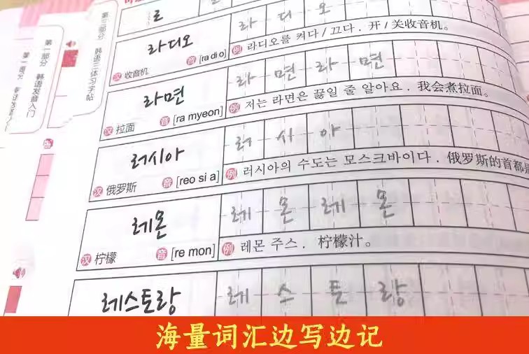 1000 Core Korean Words Book, P - đánh giá và giá Chinese Calligraphy Practice Book