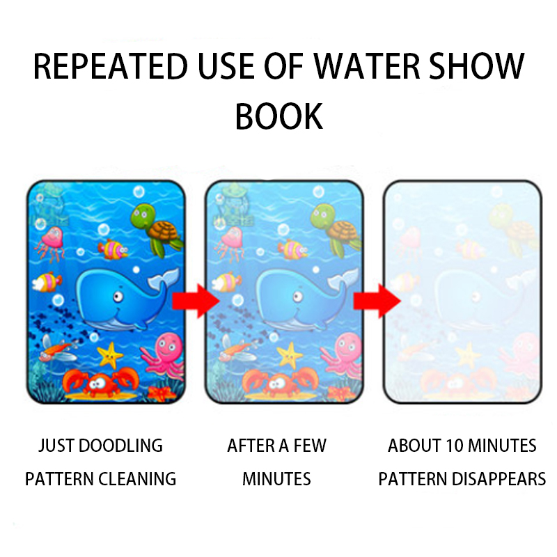 1 Chiếc Ma Thuật Sách Nước Vẽ  - đánh giá và giá Reusable Water Magic Coloring Book