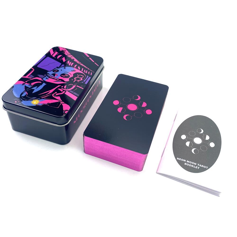 Neon Moon Tarot Cards Pink Gol - đánh giá và giá Tarot Deck With Guidebook