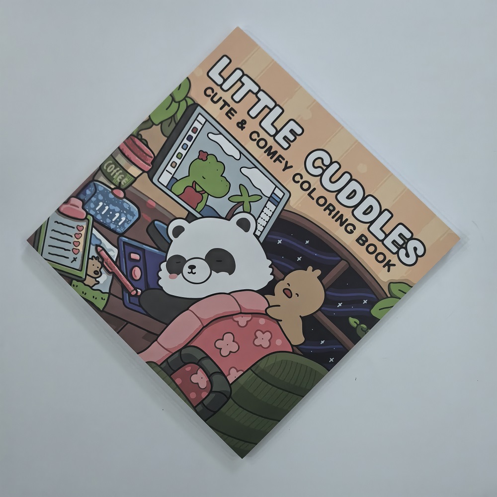 Little Cuddles Cute & Comfy Co - đánh giá và giá Adult Coloring Book Stress Relief
