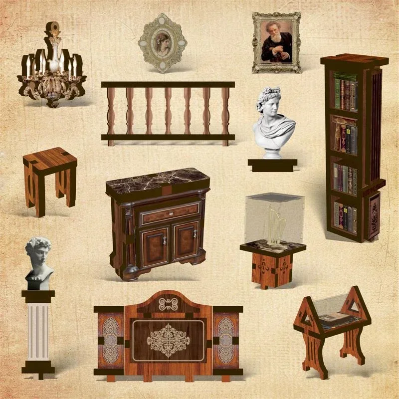 The philosophical Library Book - đánh giá và giá Diy Wooden Book Nook Kit Shelf Insert