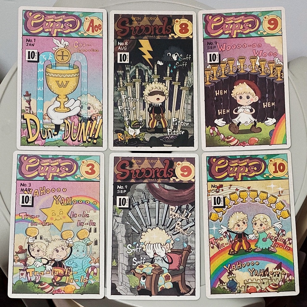 Vintage Rubber Hose Tarot Deck - đánh giá và giá Tarot Deck With Guidebook