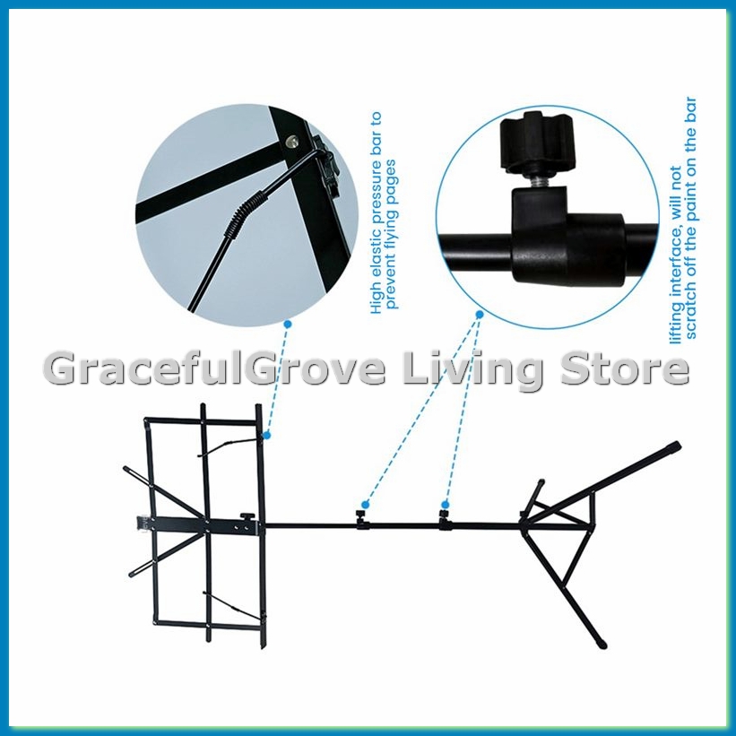 Portable Music Stand 2 in 1 Du - đánh giá và giá Books