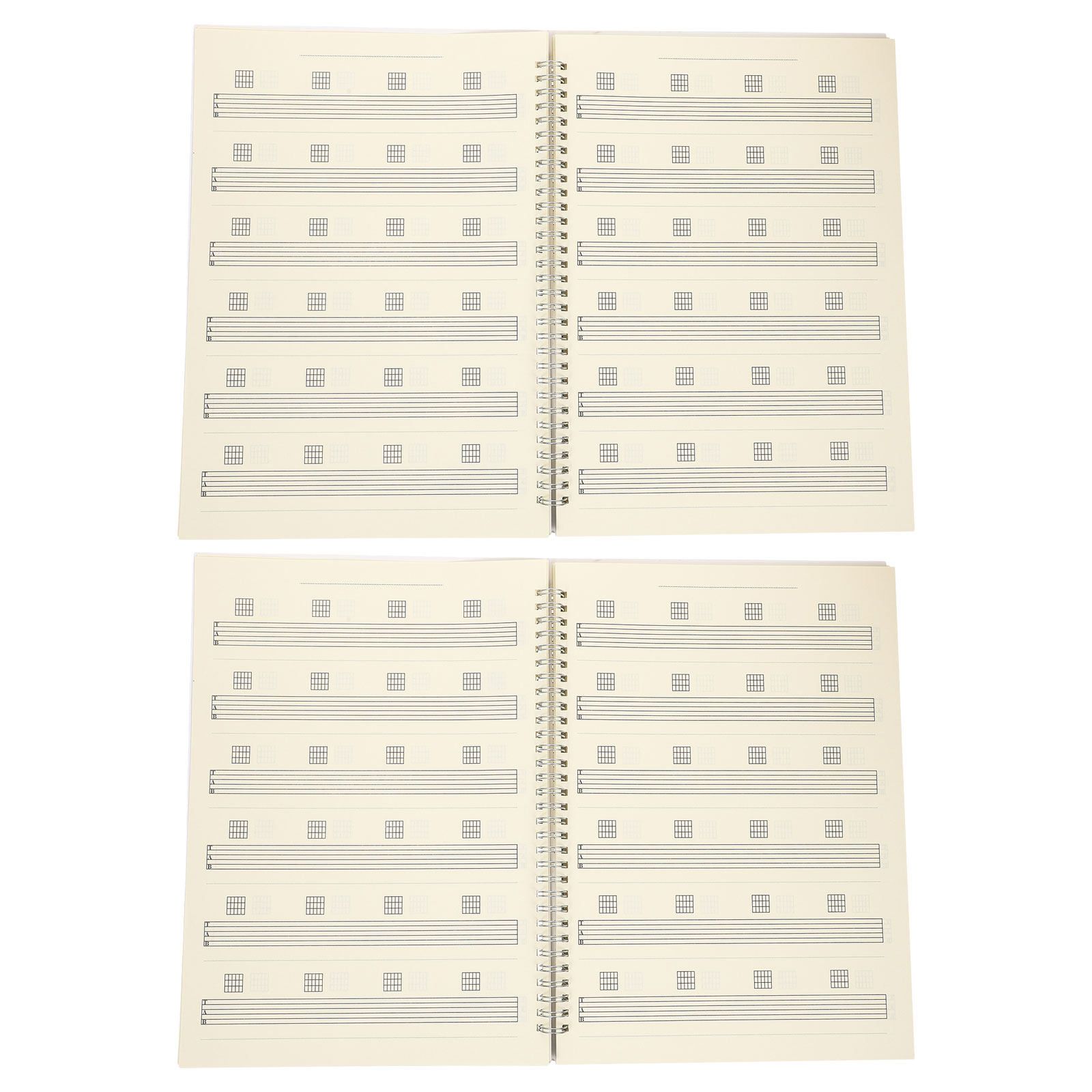 2Pcs Guitar Tab Manuscript Not - đánh giá và giá Blank Sheet Music Notebook