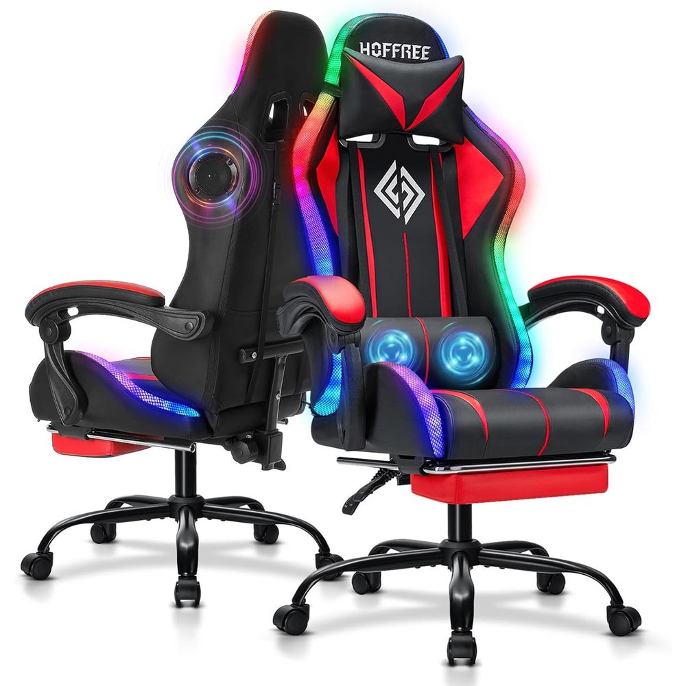RGB Gaming Chair with Bluetoot - đánh giá và giá Music