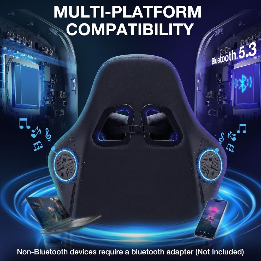 RGB Gaming Chair with Bluetoot - đánh giá và giá Music