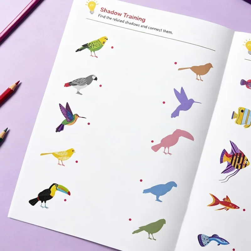 Visual Matching Activity Manua - đánh giá và giá Adult Coloring Book Stress Relief