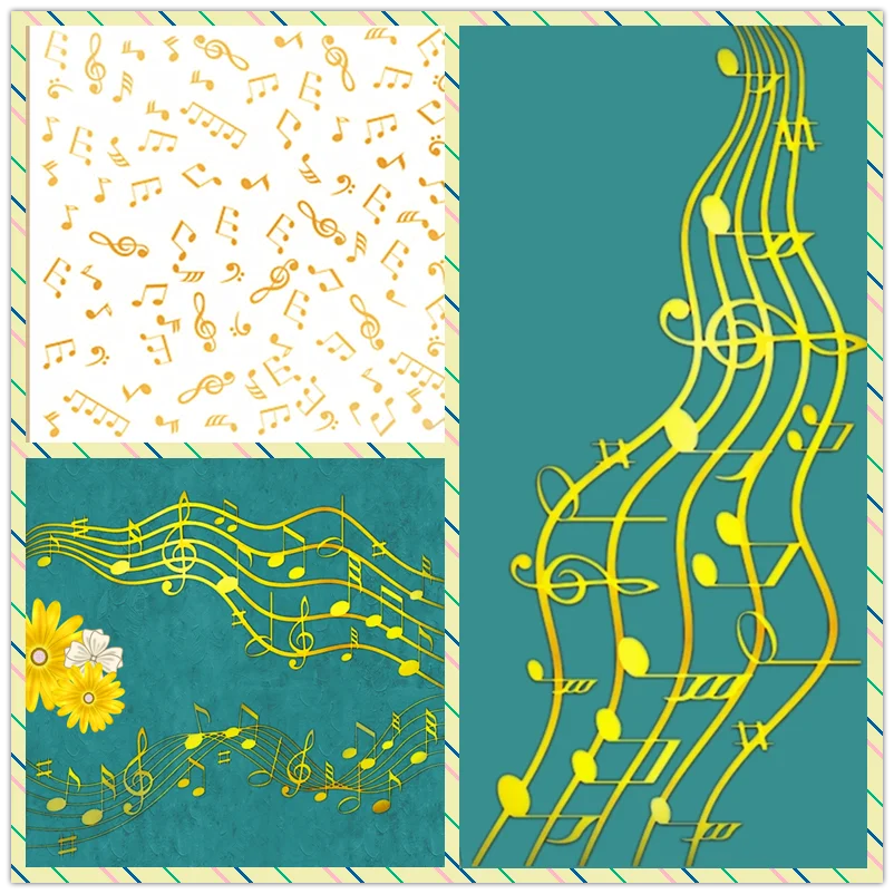 Notes Music Background Hot Foi - đánh giá và giá Blank Sheet Music Notebook