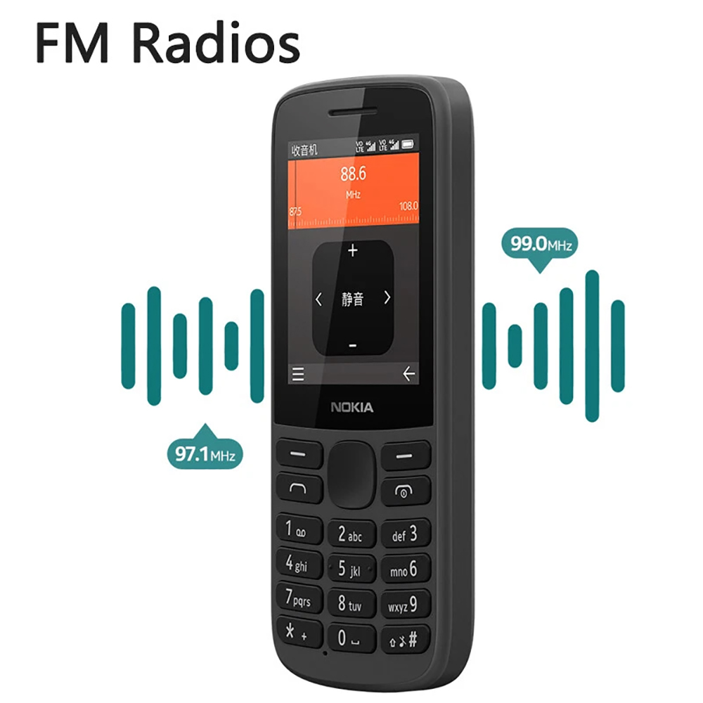 Nokia 215 2020 4G Backup Phone - đánh giá và giá Music