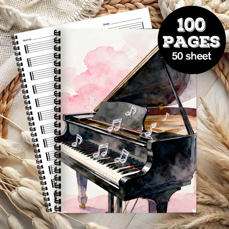 A4 Size, Music Notebook,Multi- - đánh giá và giá Blank Sheet Music Notebook