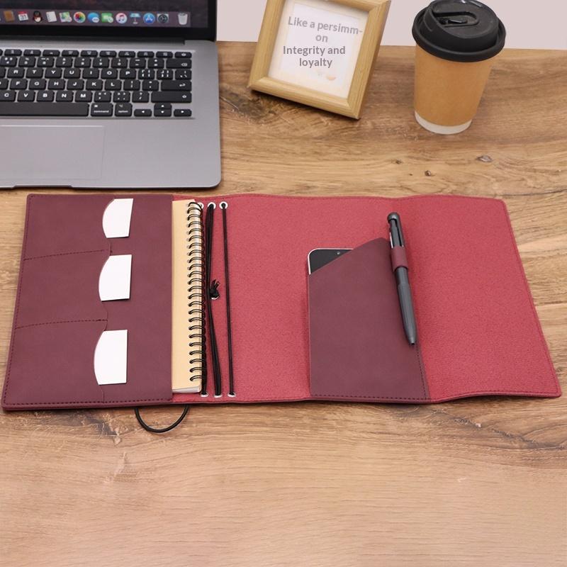 (Ce14)Refillable Notebook Orga - đánh giá và giá Vintage Leather Journal Notebook